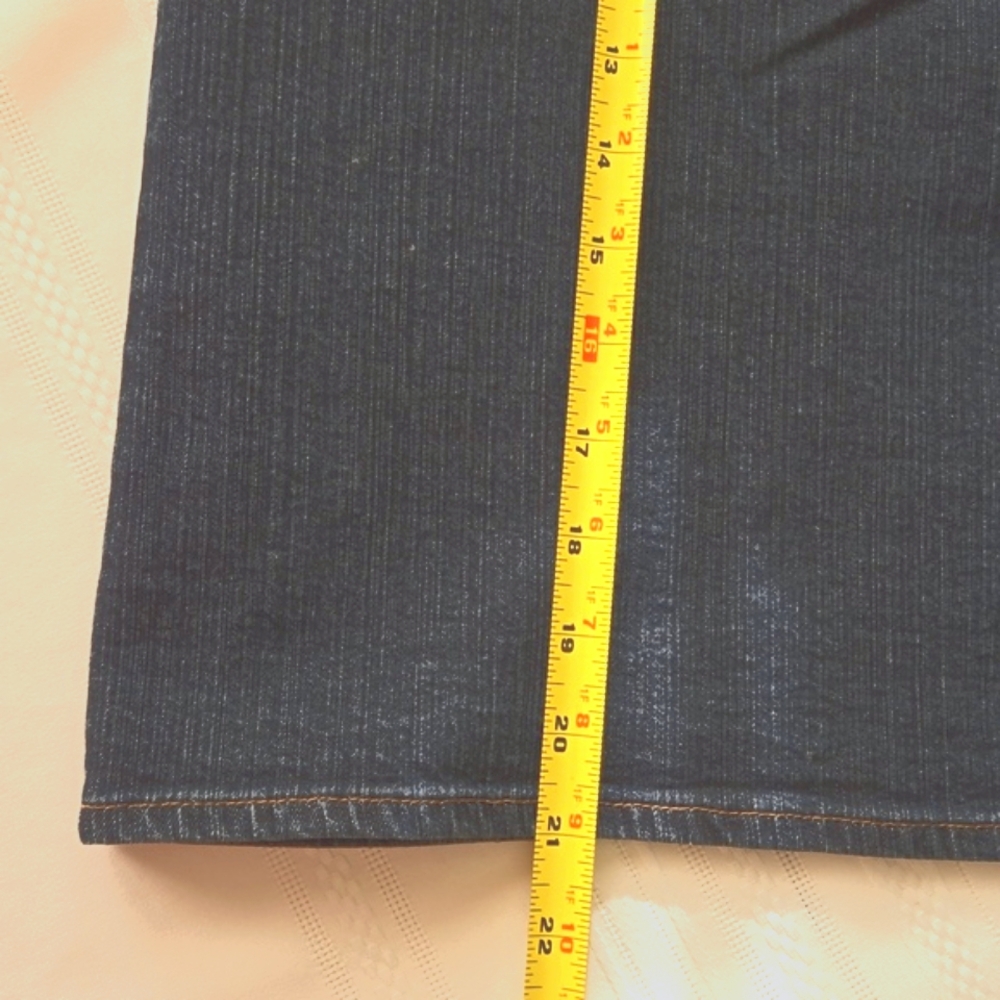 Marks & Spencer blue Denim Skirt 16 EUC - Picture 6 of 8